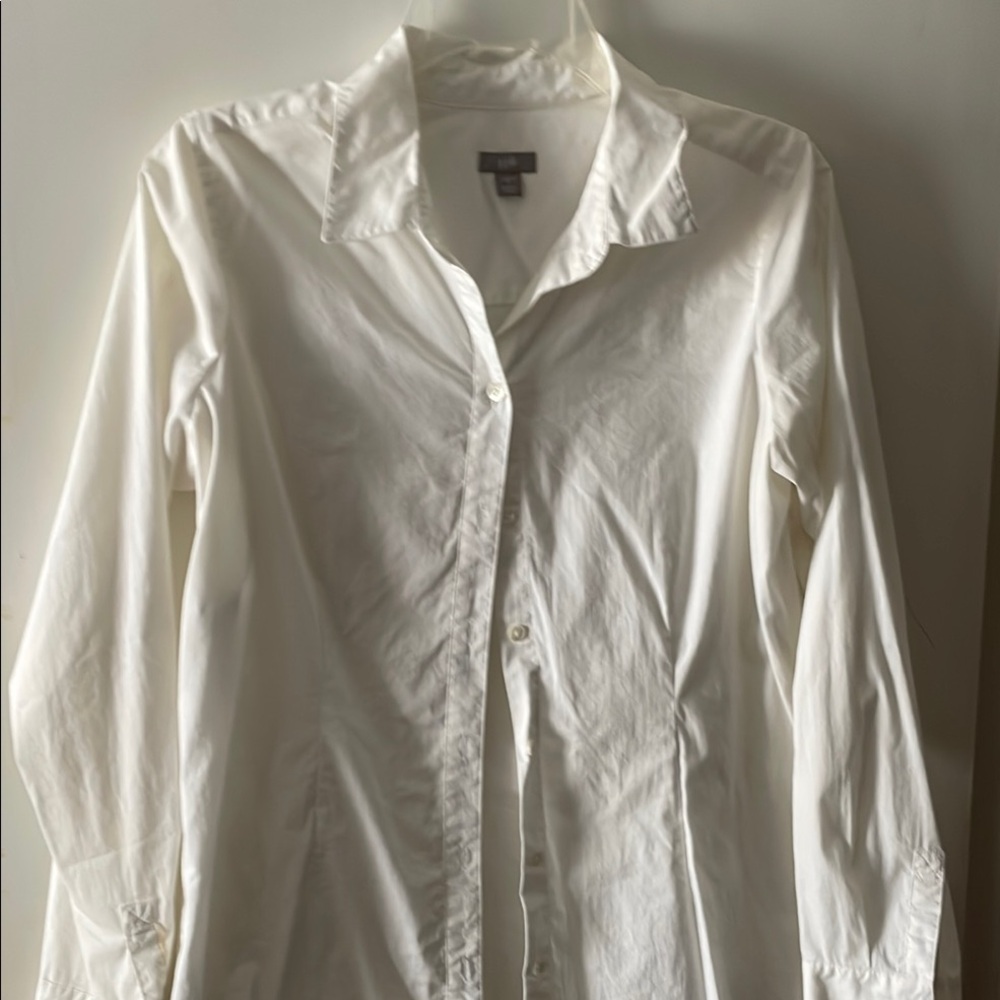 White Button-Up Shirt